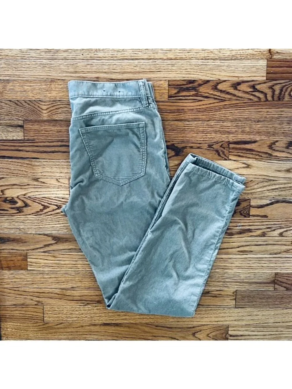 Banana Republic Mens Brown Slim-Fit Corduroy Pants Size 32 x 32